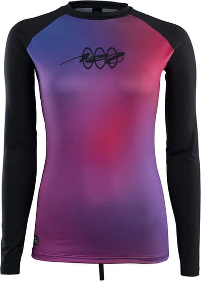 ION Rashguard Lizz LS Pink Gradien Pink