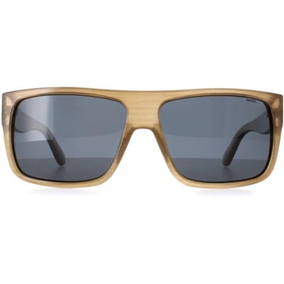 INVU Rechthoek Heren Beige Bewolkt Demi Blauw Gepolariseerd B2130