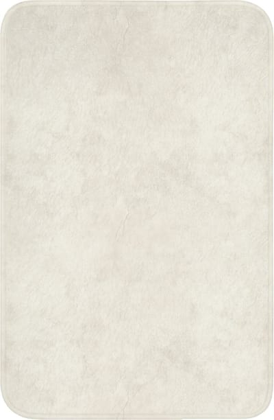 WC mat 40x60 cm - Antislip - Crème - Egaal - Beton - Toiletmat - Vloermat - Douchemat - Toilet tapijt - Toiletmatten