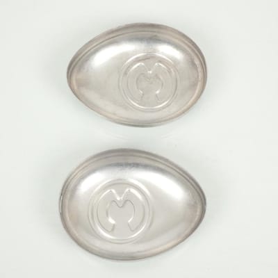 Paire de couvercle alu de boite à outils pour mobylette Motobecane AV76 Neuf