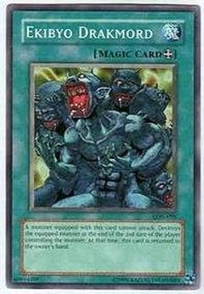 Yu-Gi-Oh! Kaart Ekibyo Drakmord Labyrint van Nightmare - Common