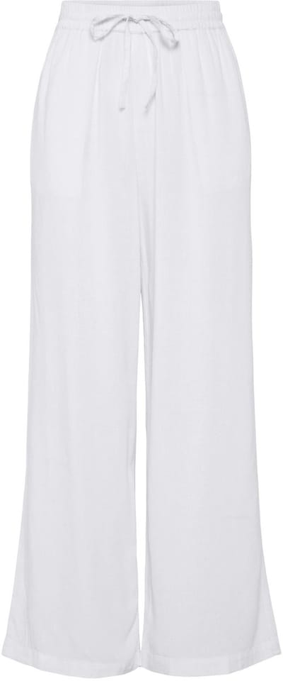 Pieces Wide leg broek PCPIA LINNENMIX