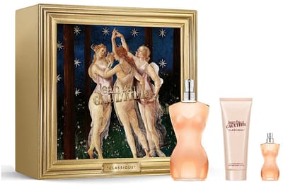 Jean Paul Gaultier Classique Set Eau de Toilette 100 ml + Body lotion 75 ml + Eau de Toilette Spray 6 ml