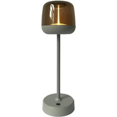 PTMD - LED Lamp Rhone - Grijs - 12x12x39cm