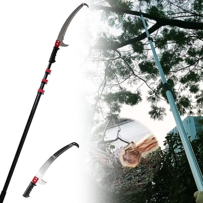 Telescopische boomzaag - Takken snoeier - Hoge takken zagen - Verstelbare aluminium steel - Tot 72 meter - Niet gespecificeerd