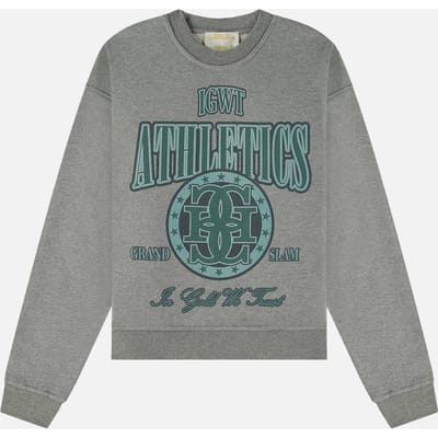 In Gold We Trust The Upscale Grey Melange Maat: XS | Sweaters Outlet | Unisex | Grijs