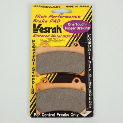 Plaquette de frein Vesrah pour Moto Yamaha 1600 Xv A Wild/Road Star 1999 à 2004 AR Neuf