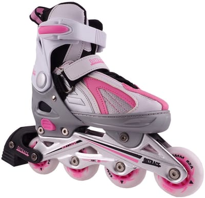 Outrace Volt Gray Grey-Pink PW-126B-9 37-40 Inline Skates