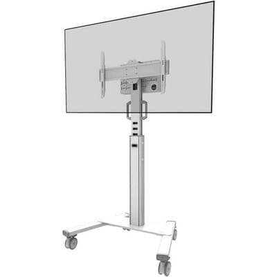 Neomounts FL50S-825WH1 TV-wagen 94,0 cm (37) - 190,5 cm (75) Vloerstandaard, Kantelbaar, In hoogte verstelbaar