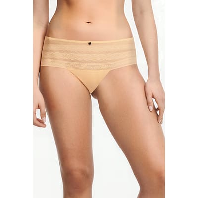 Chantelle Co Bo. Shorty Covering Std W. Sunflower Yellow Maat: 42 | Slipjes Outlet | Dames | Geel