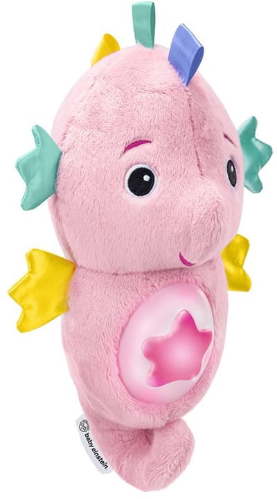 Baby Einstein knuffel zeepaardje roze - pluche knuffel speelgoed.