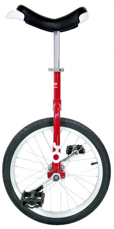 OnlyOne Einrad, red Wielmaat 18"