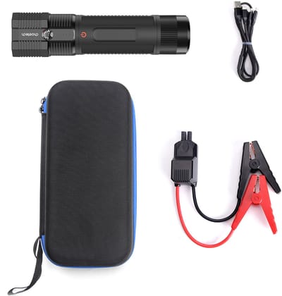Choetech Jump Starter Powerbank 8000mAh met LED-zaklamp Zwart