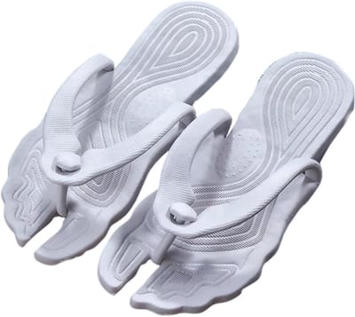 Opvouwbare Slippers 1 Paar Antislip Slippers voor Hotel, Badk amer, Strand, Vakantie & Zakenreis – Draagbare Pantoffels voor Dames – Maat 36-37 – Grijs