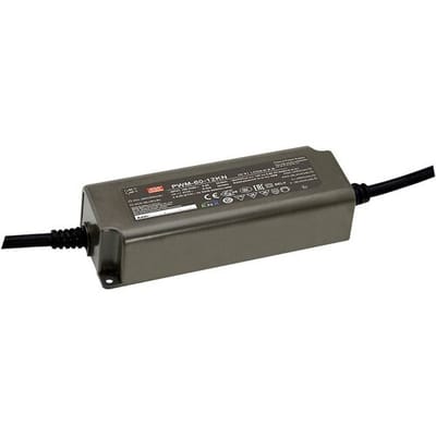 MEAN WELL PWM-60-12KN LED-driver Constante spanning 60 W 5 A 12 V/DC Dimbaar, Montage op ontvlambare oppervlakken, Geschikt voor meubels, Outdoor,