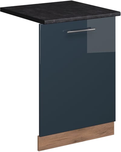 Vicco Fame-Line Vaatwasserfrontpaneel – 60 cm, WB Antraciet Donkerblauw hoogglans