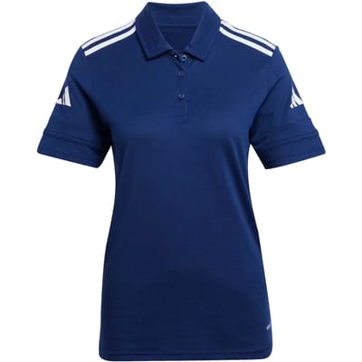 Adidas Squadra 25 Cotton Korte Mouw Poloshirt Blauw L / Regular Vrouw