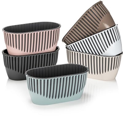 2 balkonbakken Serinova Piano bloembakken roze vensterbank plantenbak 51cm waterafvoer