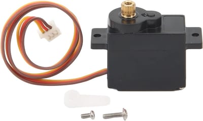 Hoogwaardige 28T Digitale RC Servo met Servo Arm en Schroeven voor Wltoys 1/28 284131 RC Auto Model, Precisie en Betrouwbaarheid Gecombineerd