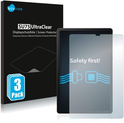 Savvies - Screenprotector voor Samsung Galaxy Tab S5e WiFi 2019 - Folie Beschermfolie transparant 3 Stuks