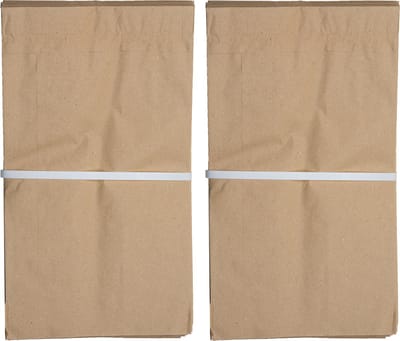 BioMat - Composteerbare Papieren GFT Vuilniszakken 10 Liter - 2 x 50 Stuks - Gerecycled Papier - Composteerbaar EN13432 - OK - Ademend en Scheurvast - Sterk
