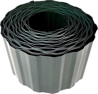Gazonrand bed omheining - Graskant afscheiding - Tuin netjes houden - Eenvoudig te installeren - 9 meter 20cm - groen