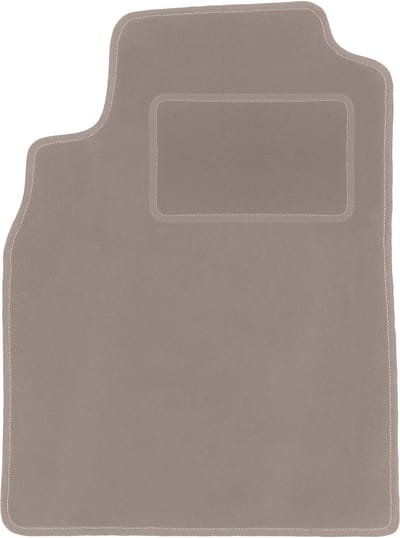 Beige bestuurdersmat voor: Nissan Almera N16 hatchback (2000-2006)