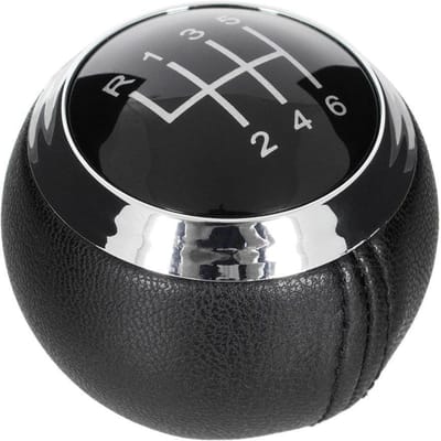 MODECAR Hyundai Veloster - Versnellingspookknop - Zwart Leer - 6 Versnellingen