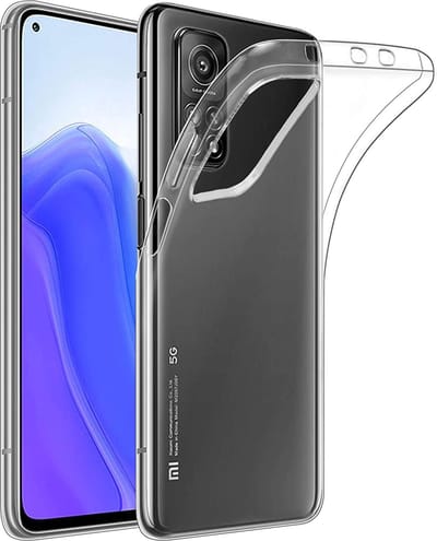 Hoesje voor Xiaomi Mi 10 T / Mi 10T Pro backcover Shockproof siliconen Transparant