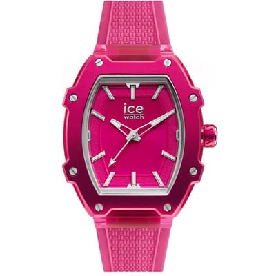 Ice Watch Ice Boliday - Flashy Pink 023323 Horloge - Siliconen - Roze - Ø 41.5 mm