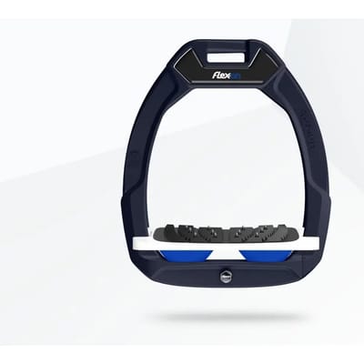 Veiligheidszadels met een helling Ultra Grip Aluminium/Wit/Blauw Flex-On Safe-On