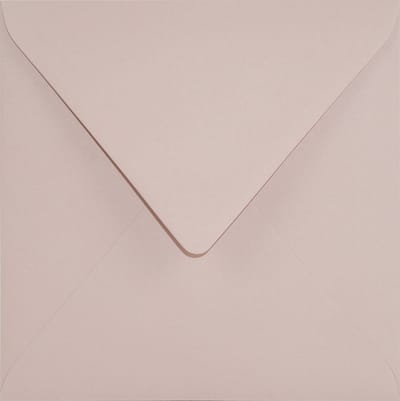 Gladde roze enveloppen vierkant K4-153 - 153 x 153 mm - 25 stuks - NK natgelijmde - 120 gram - Keaykolour - Netuno