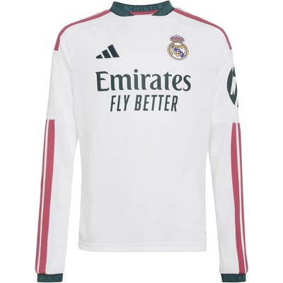 Adidas Real Madrid Truien/Replica's Kinder - Wit - Maat 147 - 152 CM - Poly Mesh