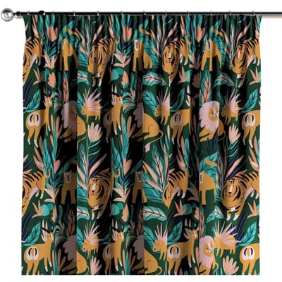 Geplooid gordijn Yellow Tipi Magic Collection 51x102"