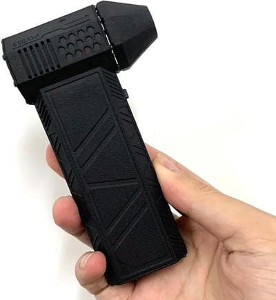 Mini Blazertje - Krachtige Ventilator - Snel Schoonmaken - 110.000 RPM Motor - 18x9.5x6CM - Zwart
