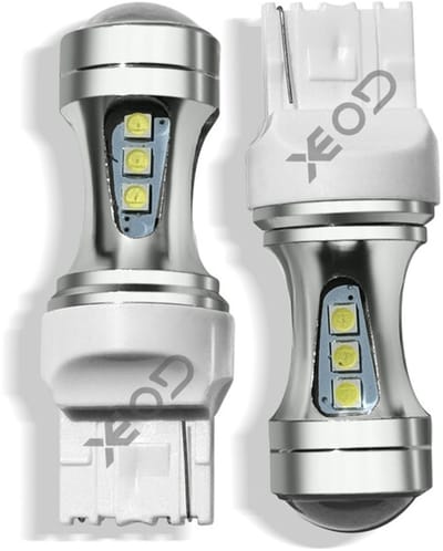 XEOD Pro Line Lampen set – W21W / T20 / 7440 LED – 6000K Wit licht canbus - Dagrijverlichting - Achterlicht - Stadslicht – 2 stuks
