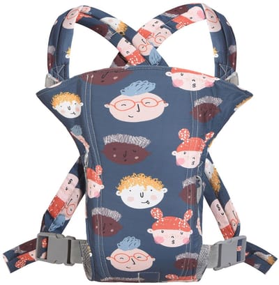 Baby Draagzak -Draagzak Baby - Baby Carrier – Lichtgewicht en ademende 4-in-1 draagzak (3-17 kg), Cartoon jongen patroon