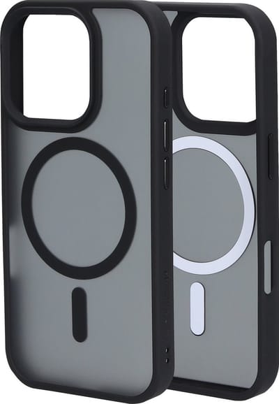 Mobiparts hoesje geschikt voor Apple iPhone 16 Pro - Hardcover - MagSafe - Zwart