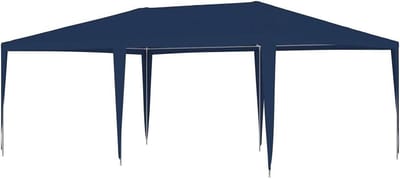 Tuinfeest Tent - Partytent Feesttent - Buitenfeesten Organiseren - UV- en Waterbestendig - 6 x 4 meter - Blauw