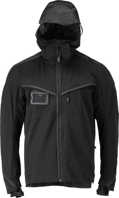 Mascot Customized Shell jas 22001-657 - Zwart - 2XL