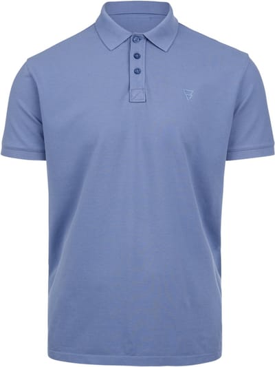 Brunotti - Tavico - Polo Grayblue - Heren - Ademend - Regular Fit - S