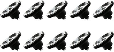 Spectrum GU10 LED Spot AR111 - 12 Watt - 230V - 1200 Lumen - 4000K Neutraal wit - Natuurlijk licht - Energiezuinig - 10 stuks