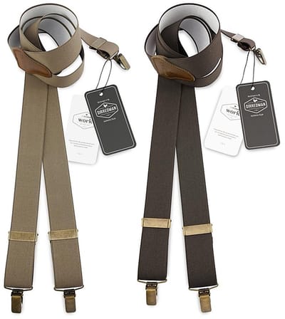 Sir Redman - Bretels - duo set bretels taupe-bruin - taupe / bruin