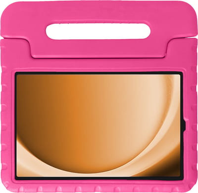 Hoesje - Geschikt voor Samsung Galaxy Tab A9 - Kinderhoes Shockproof Bumper - Kidsproof Case - Tablet Hoes - Kinder Hoes Cover - Roze