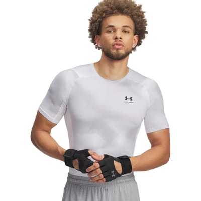 Under Armour Sportshirt Heatgear Printed T-Shirt 1383321 White 101-XXL