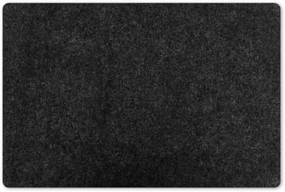 Placemats 45x30 cm - Placemat kunststof - 1 stuk - Graniet - Zwart - Granietstructuur - Donker - Borden onderleggers - Decoratie voor op tafel - Keuken tafeldecoratie accessoires - Vinyl onderlegger - Tafelversiering