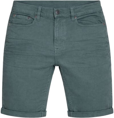 Mario Russo Chino Short Jog Vittorio - Korte broek heren - Shorts heren - Katoen - Groen