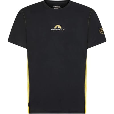 La Sportiva Promo T-shirt Met Korte Mouwen Zwart S Man
