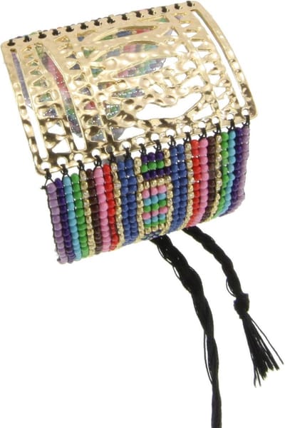 Behave - armbandje met kraaltjes - ibiza stijl - kleurrijke zomerlook