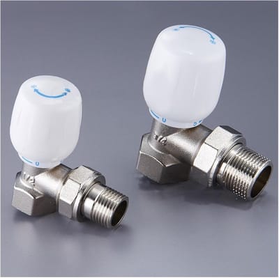 Thermostatische Radiatorkraan - Temperatuurregelklep - Vloerverwarming Instellen - Messing Constructie - DN15 - Niet gespecificeerd
